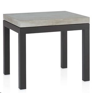 Crate&Barrel Black and Gray Accent Table